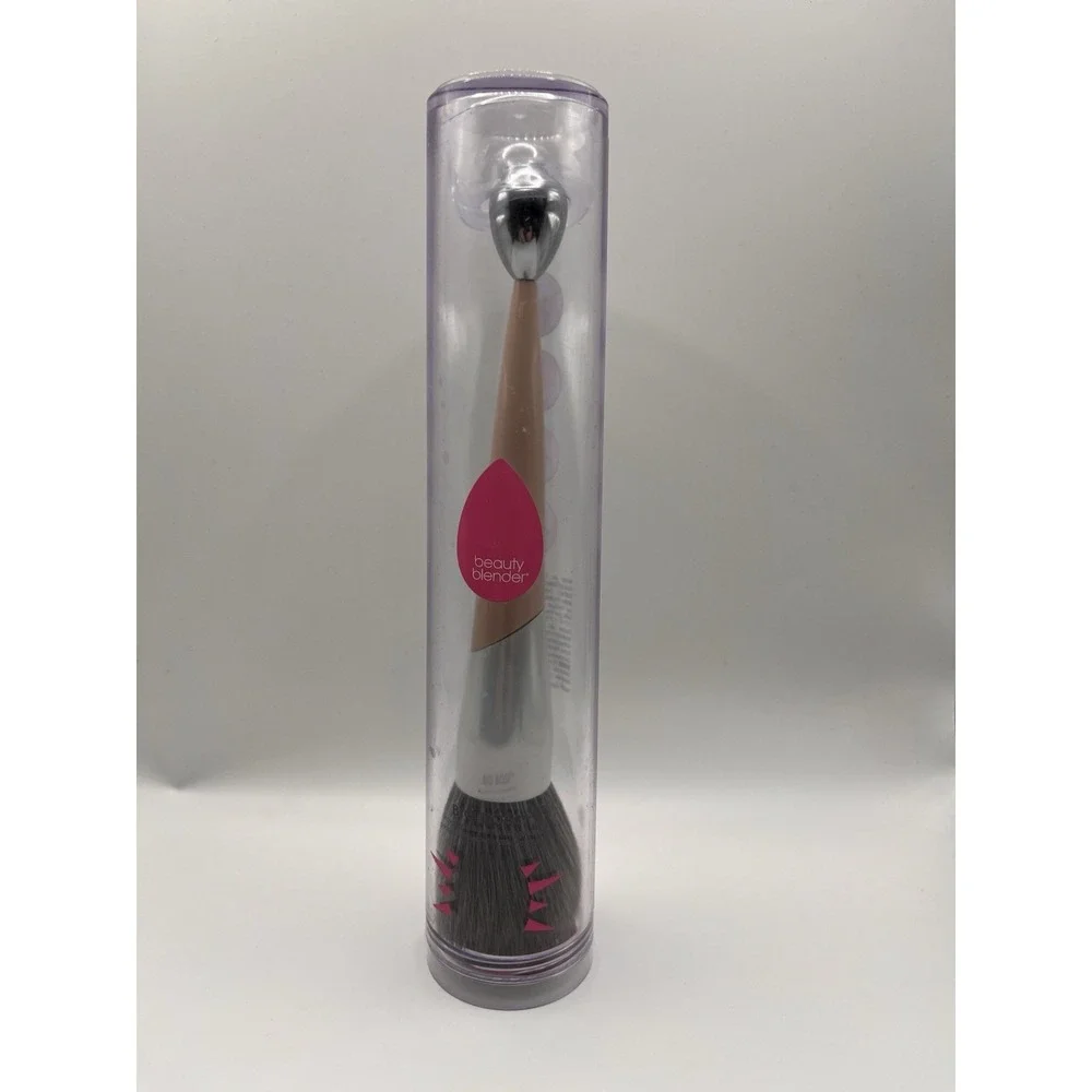 beauty blender Big Boss Make Up Powder Brush & Roller NIB $60 Large Blush Body
